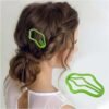 Multicolor Hair Clips – Vibrant Metal Hairpins for Daily Style