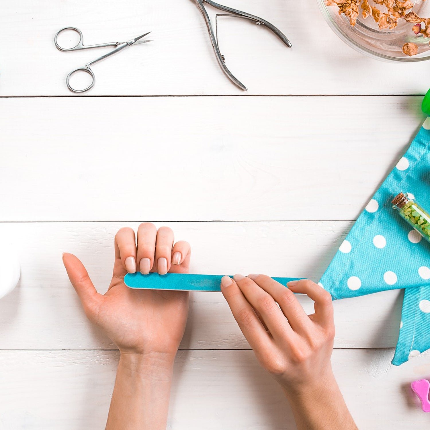 Professional Nail File Double Sided 18 cm – Durable & Precise | AuriGlam