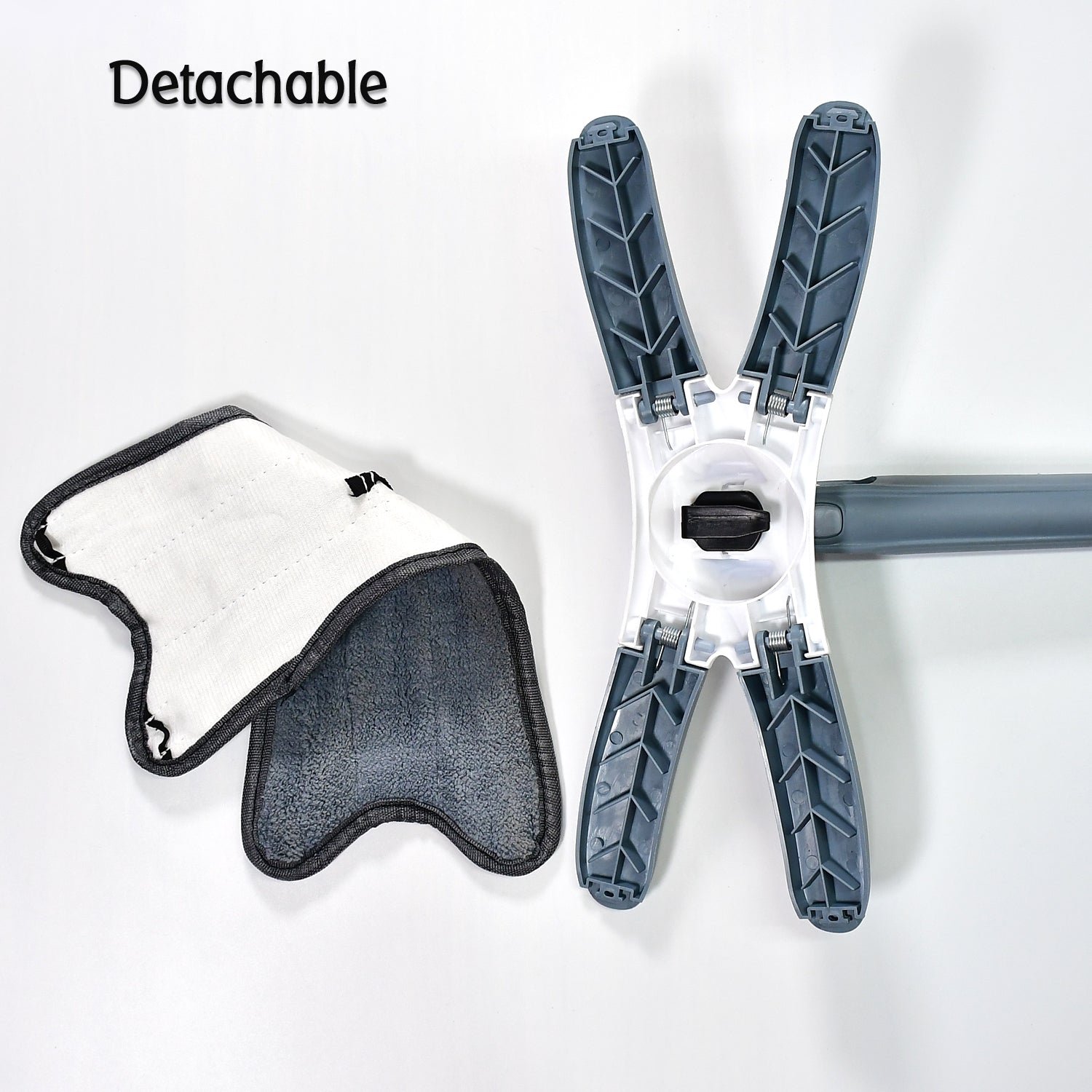 Hands-Free Mop – X-Shape Microfiber Squeeze | Storenzo