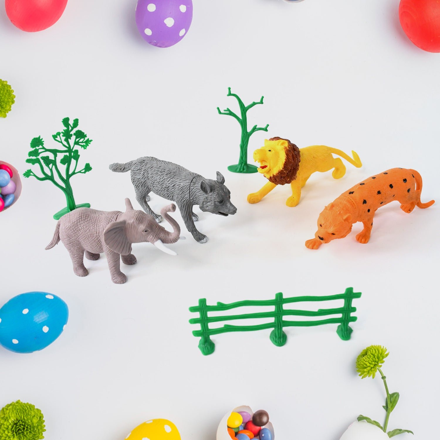 Wild Animal Toy Set for Kids – Educational Safari Play Pack