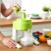 Manual Ice Crusher – Hand Crank Snow Maker for Beverages