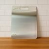 Stainless Steel Cutting Board – Rustproof with Handle 229x330mm