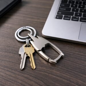 Key Holder – Durable Metal Dual Ring Design for Keys