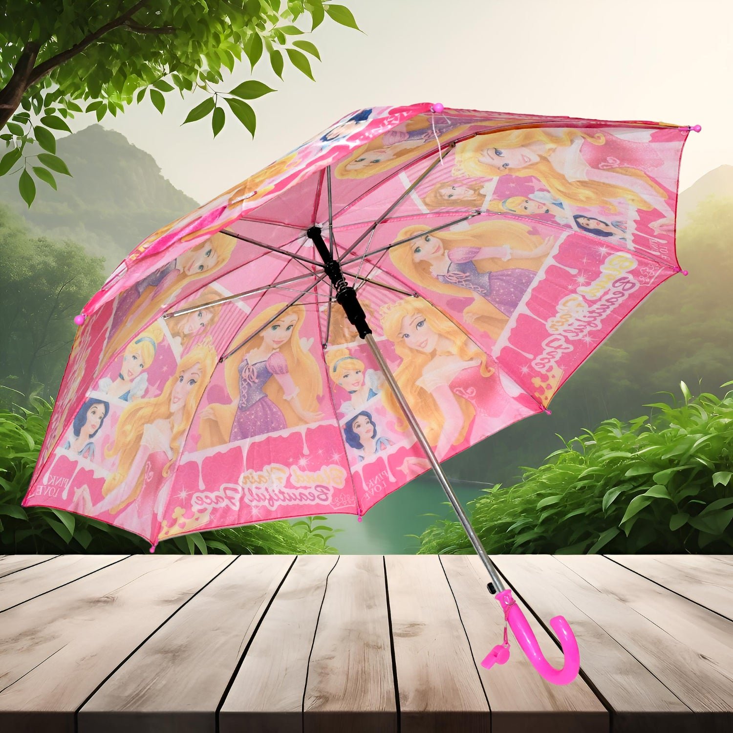 3 Fold Umbrella Windproof Compact Travel Friendly