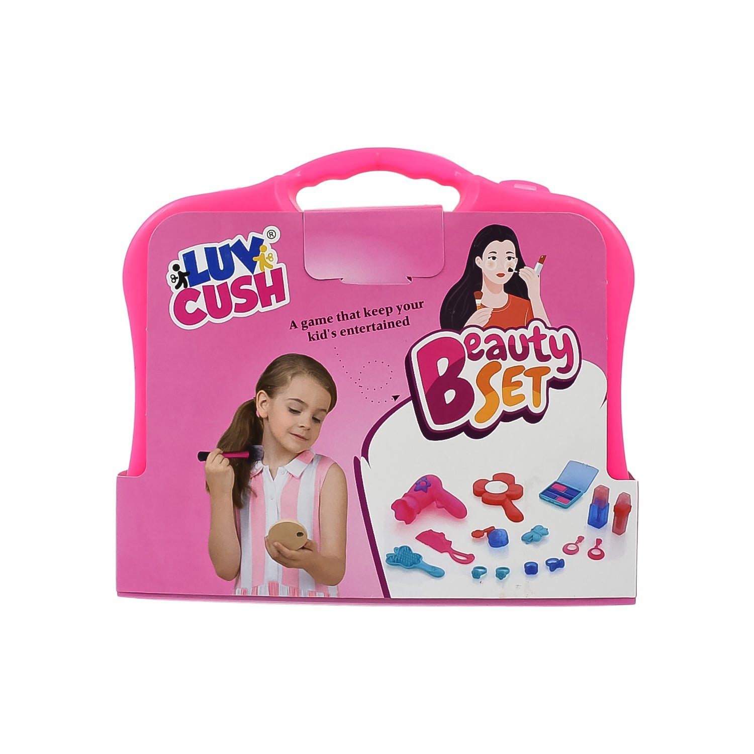 Kids Beauty Set – Portable Pretend Play Makeup Kit | Little Learners
