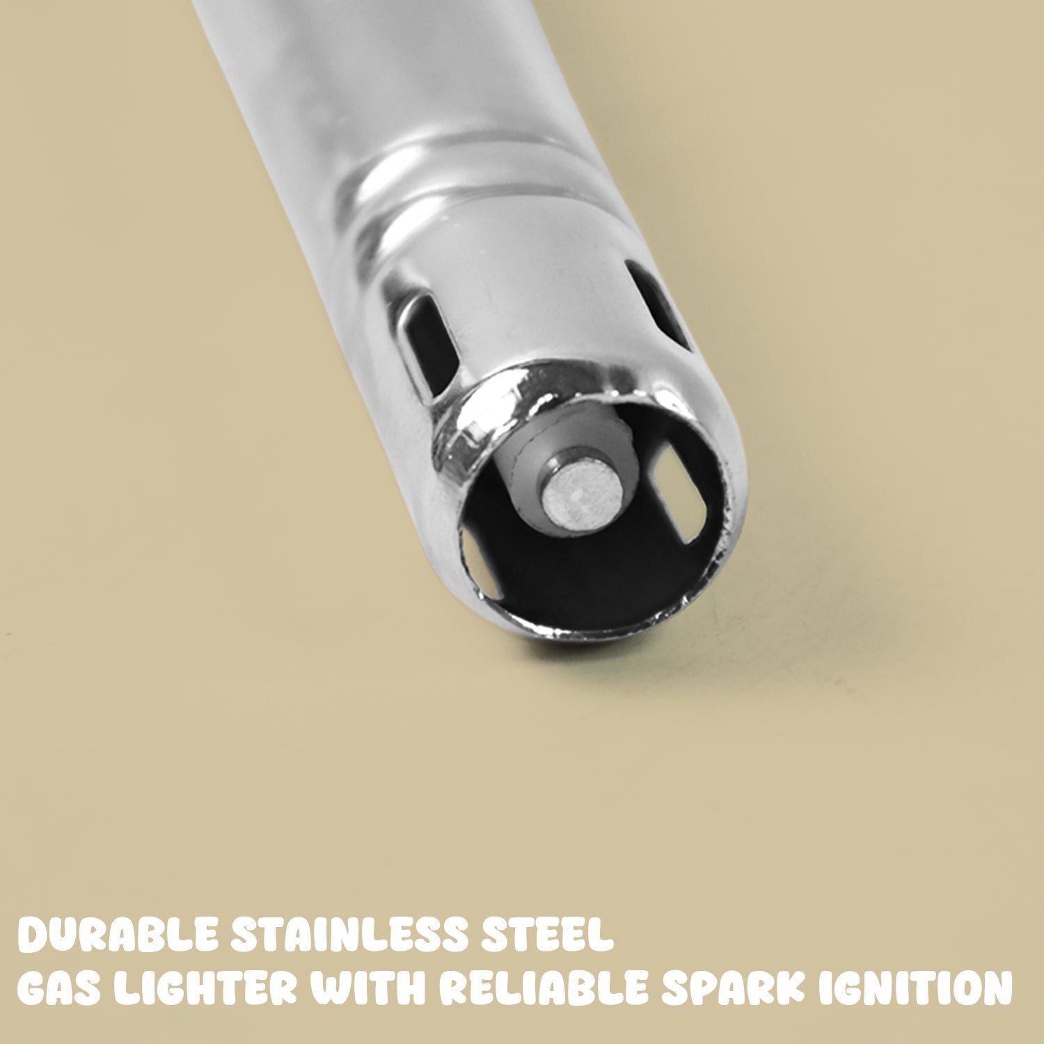 Stainless Steel Gas Lighter – Durable & Reliable Kitchen Igniter