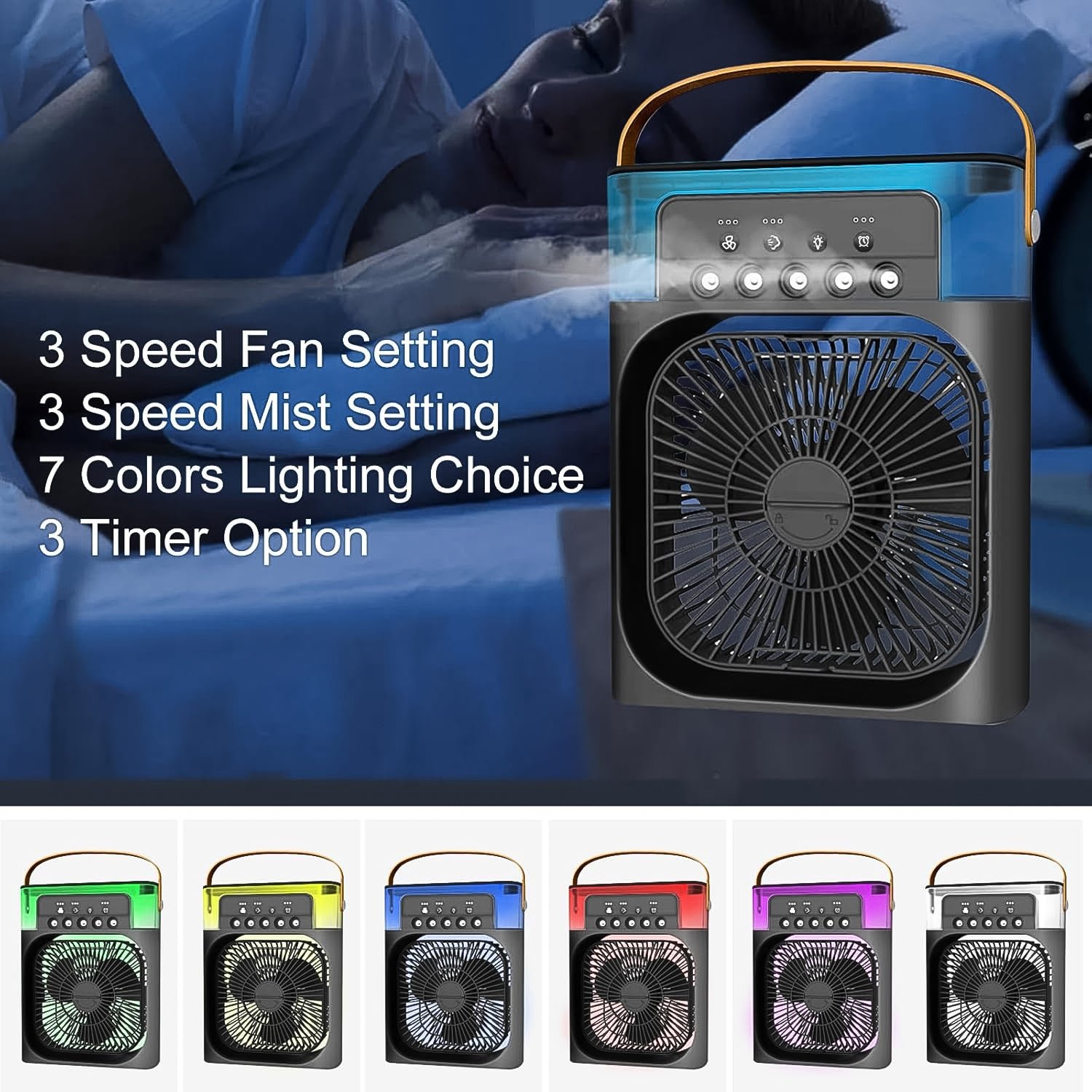 Portable Air Conditioner Fan – Personal Desk Cooler | Airvanta