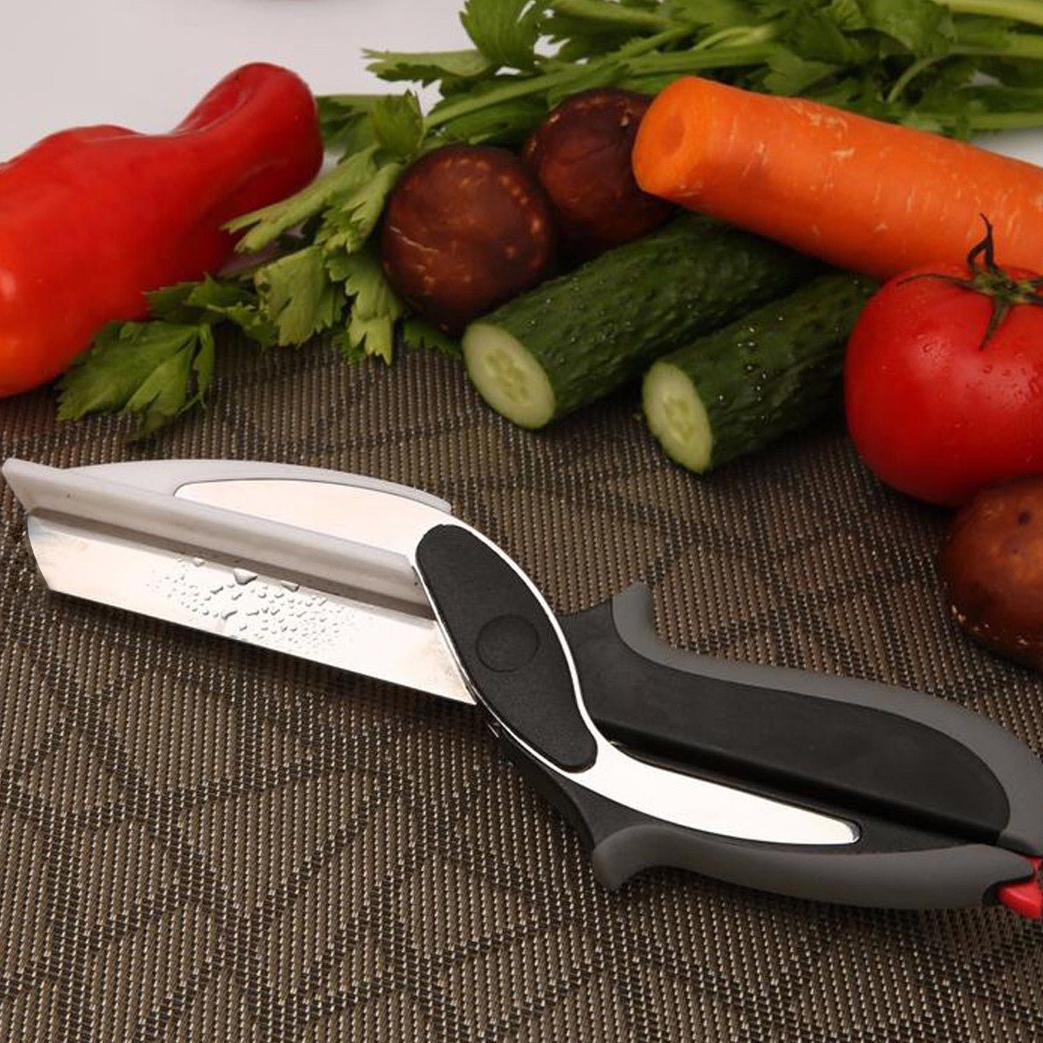 2-in-1 Food Chopper – Slicer & Dicer for Veggies | Quickslice