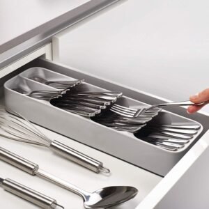 Cutlery Tray – Compact Kitchen Drawer Organizer | Lunchie Bunchie