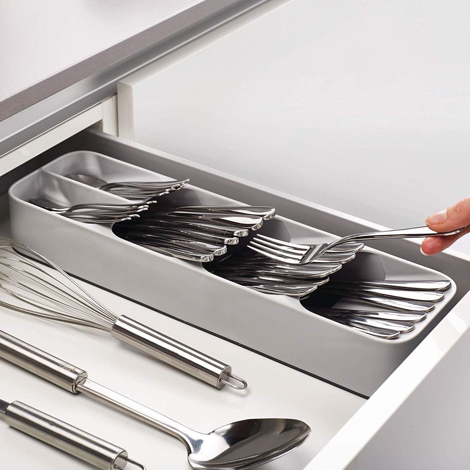 Cutlery Tray – Compact Kitchen Drawer Organizer | Lunchie Bunchie