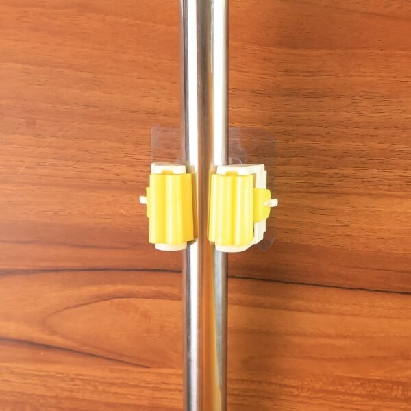 Self-Adhesive Mop Holder – Wall Mount Broom Organizer | Storenzo