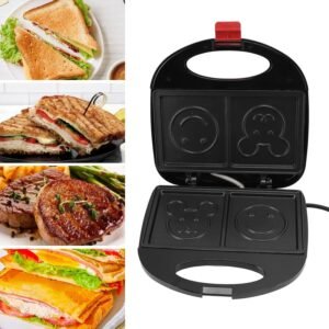 Electric Sandwich Maker – 750W Non-Stick Panini Grill | FirePot