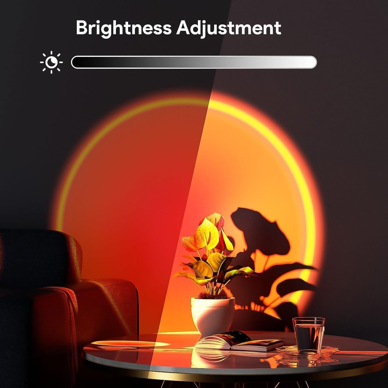 Sunset Projection Lamp – Multi-Color LED Light | Indo Glow