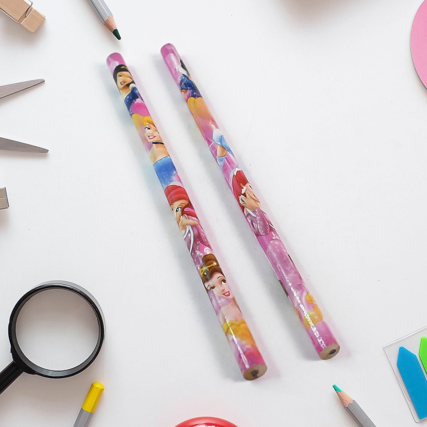 Cartoon Wooden Pencil Set – 5-in-1 Kids Stationery | Writezo