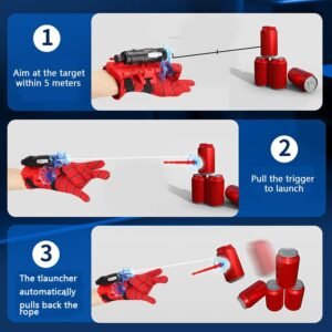Web Shooter Toy – Superhero Launcher Gloves for Kids | Action Legion