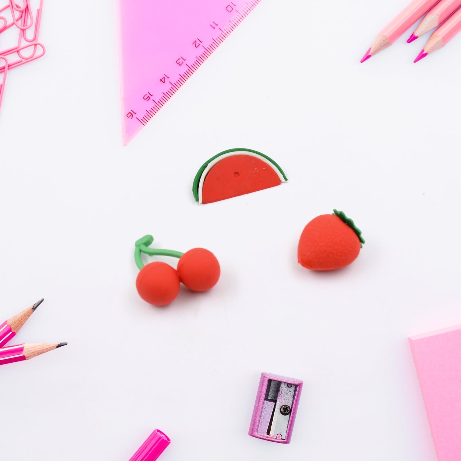 Kids Erasers Set – Colorful 3D Designs | Writezo