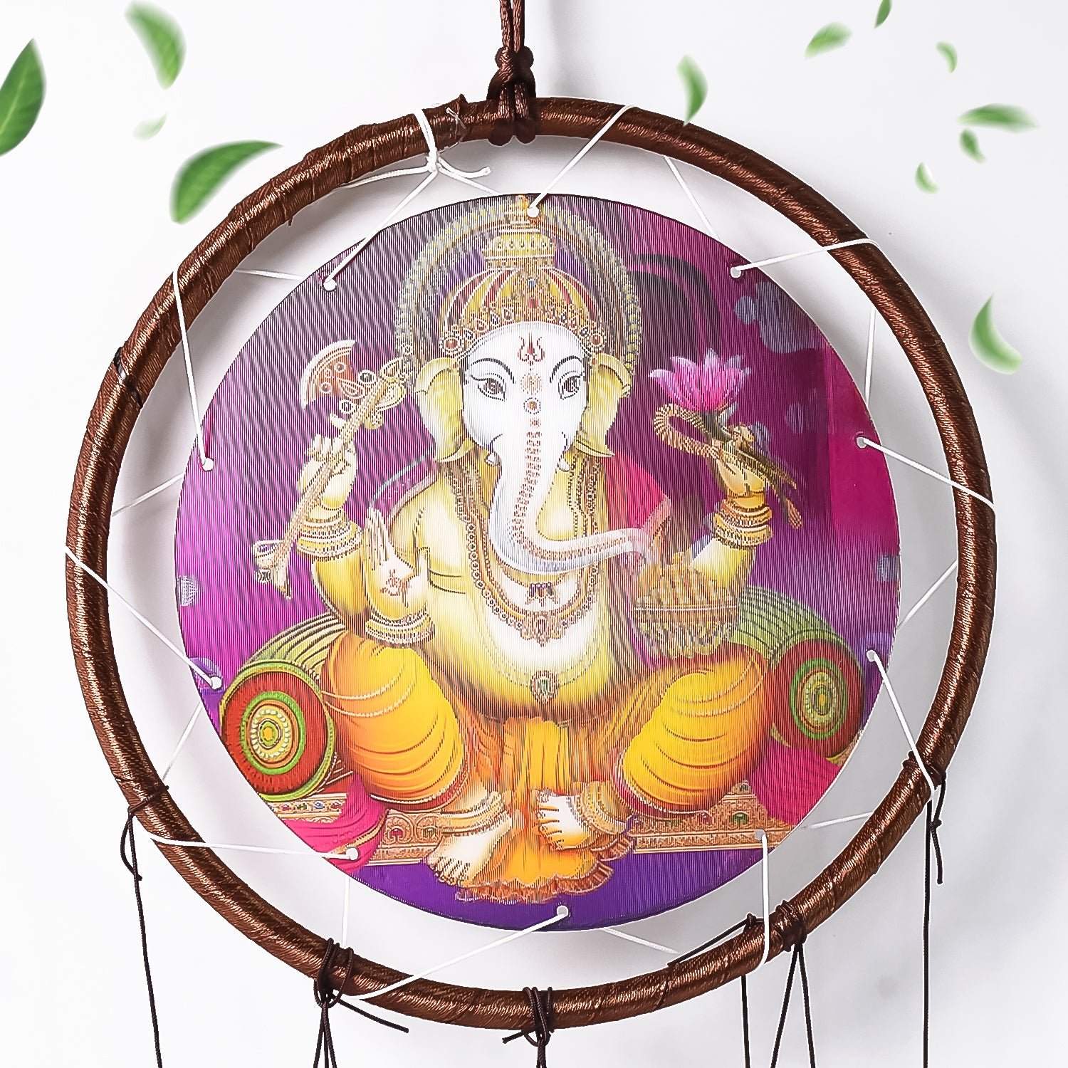 Lord Ganesh Wind Chimes – Soothing Outdoor Garden Decor