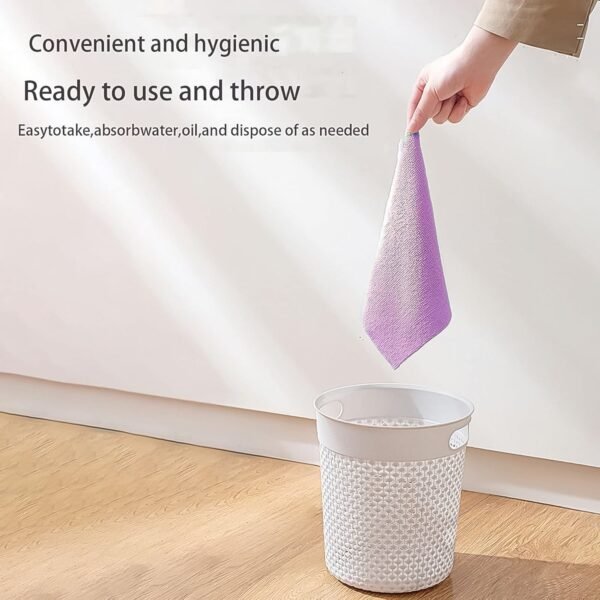 Microfiber Cleaning Cloth Set – 10 Pcs Multi-Use & Absorbent | Velvet Wipe