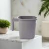 Plastic Bath Mug Set – Square, 1000ml (4 Pc) | Mini Bubbles