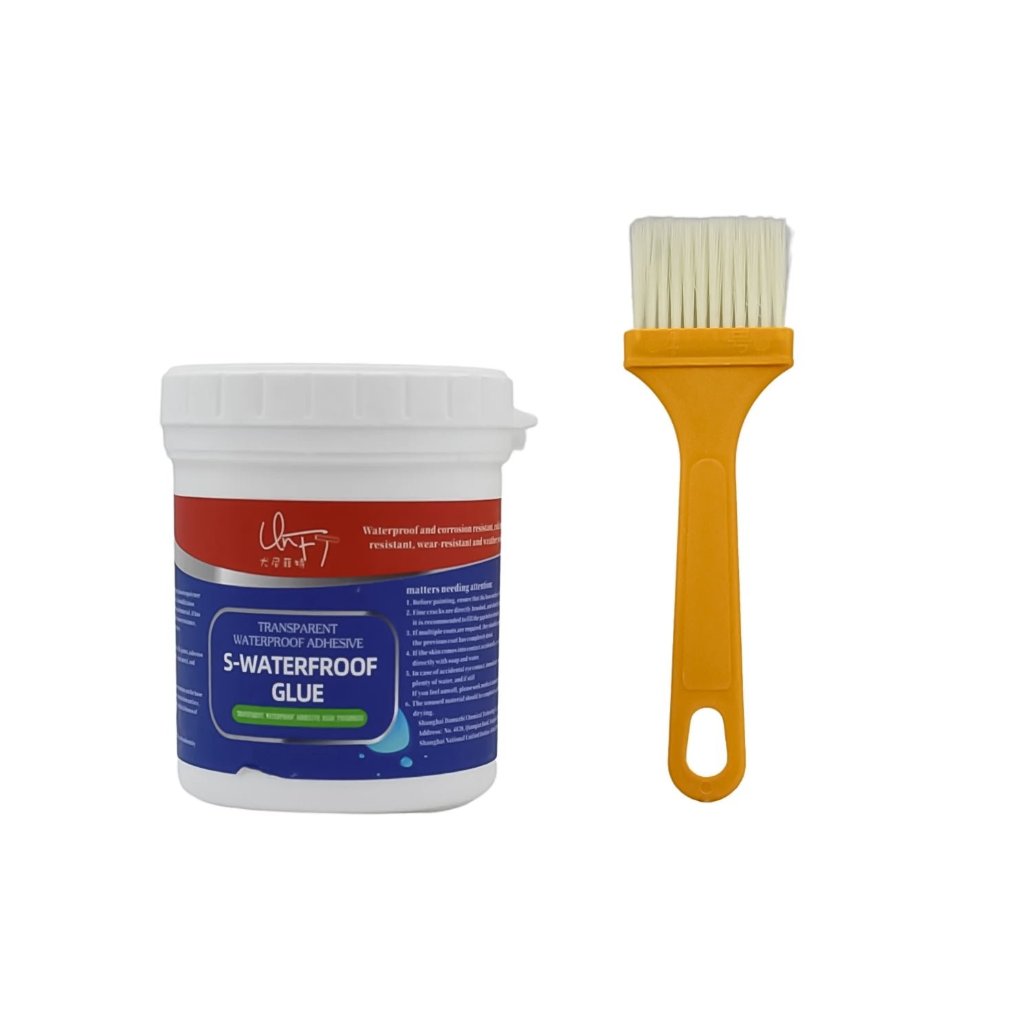 Waterproof Glue – Transparent 300g with Brush | Bathora