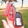 Anti-Lost Keychain with Number Plate – Durable & Convenient Key Finder