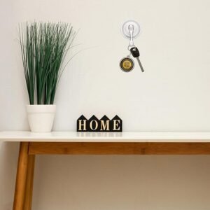 Plastic Suction Cup Hook – Heavy Duty Clear Hold (1 Pc)