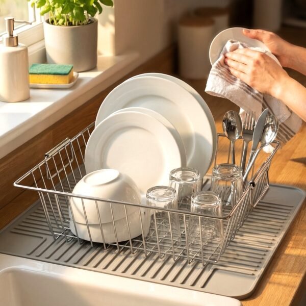 Stainless Steel Kitchen Sink Basket – Multi-Functional & Durable