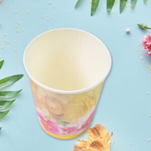 Disposable Paper Cups – Mixed Design 24 Pcs | Papezo