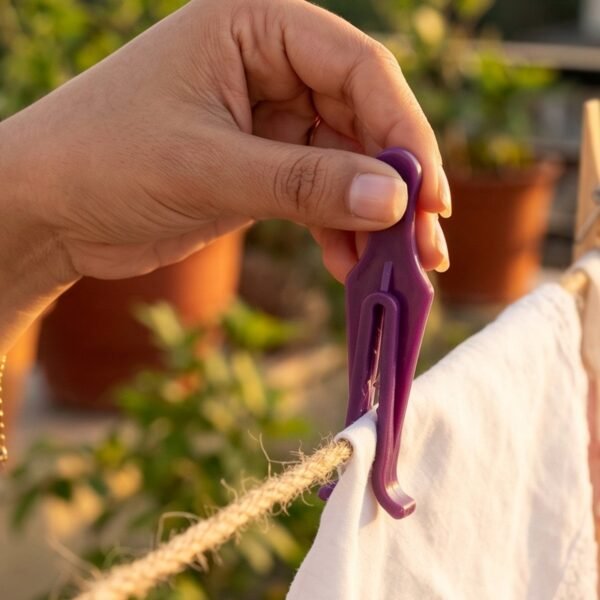 Cloth Drying Clips – Strong Grip for Indoor & Outdoor Laundry