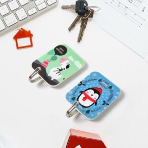 Self-Adhesive Cartoon Hooks – Strong 3 Kg Hold, 2 Pc Set