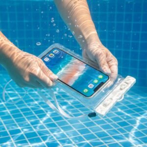 Waterproof Phone Pouch Bag – Clear Mobile Protection for Outdoors