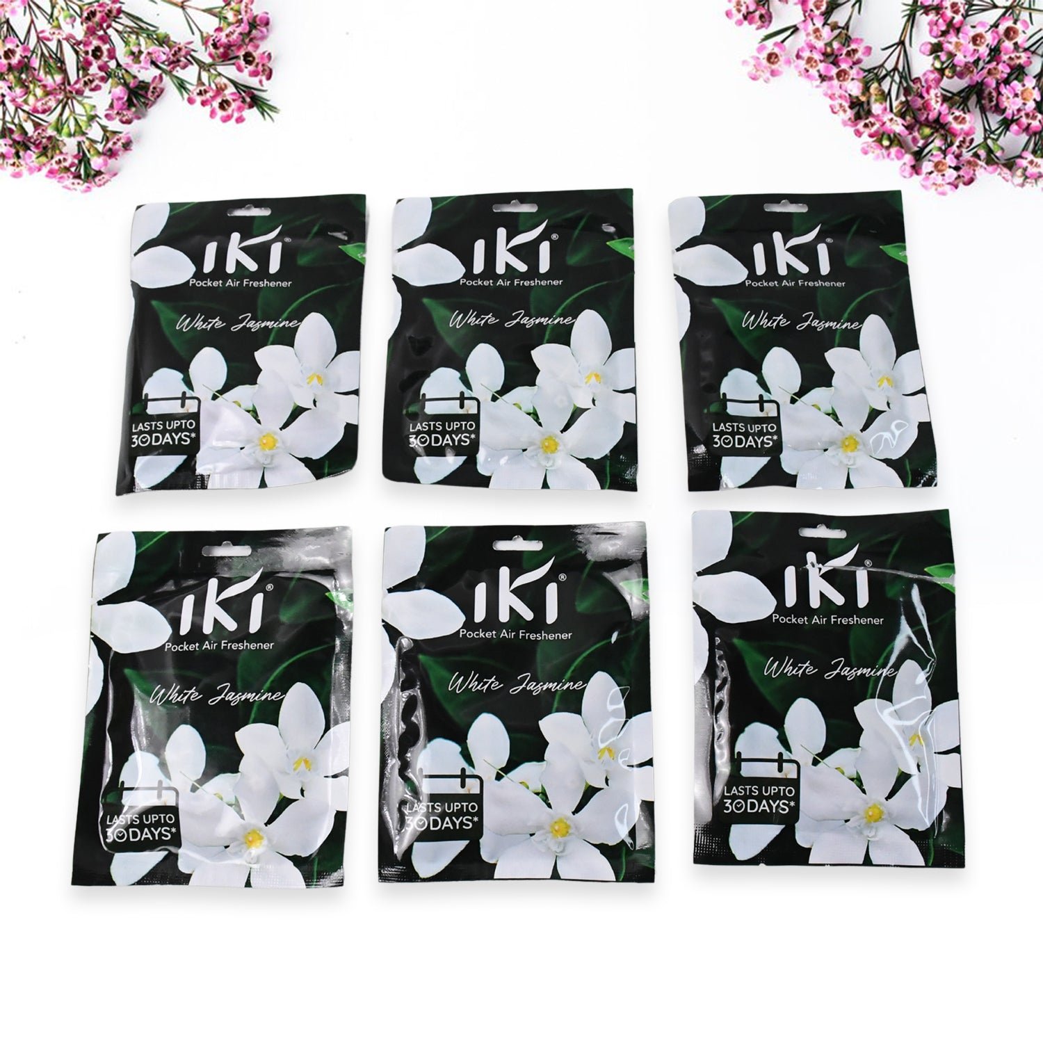IKI Pocket Air Freshener – Long-Lasting 10g Mix Fragrance