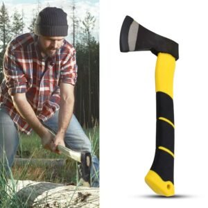 Hatchet Axe – Durable Fiberglass Handle, 537 Gm | Velvet Wipe