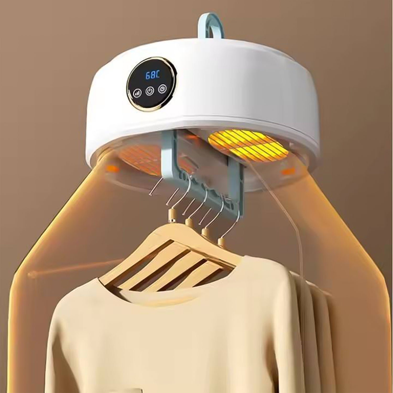 Portable Clothes Dryer – Mini, Quiet with Timer | BathNova