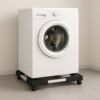 Fridge & Washing Machine Stand Trolley – Adjustable Heavy-Duty 50x50 cm
