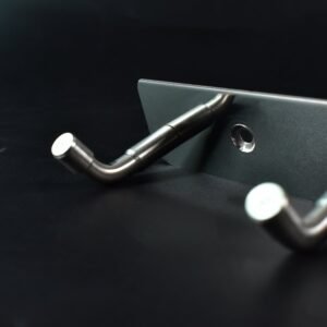 Stainless Steel Coat Hook Rack – 4 Heavy Duty Hooks for Home
