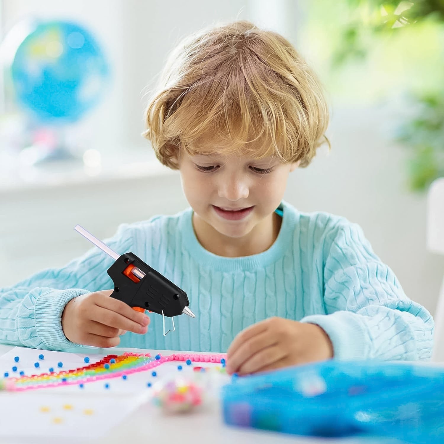 Hot Melt Glue Gun – 40W Rapid Heating for Precise Crafting