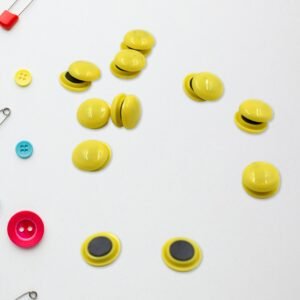 Whiteboard Magnetic Pins – 2cm Colourful Plastic | Deskura