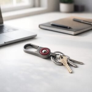 Key Holder with Dual Ring – Sturdy & Stylish for Everyday Use