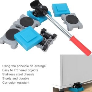 Furniture Lifter Tool Set – Heavy Duty Movers Kit | BoltForce