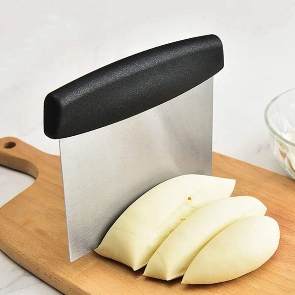 Stainless Steel Dough Scraper – Precision Baking Tool