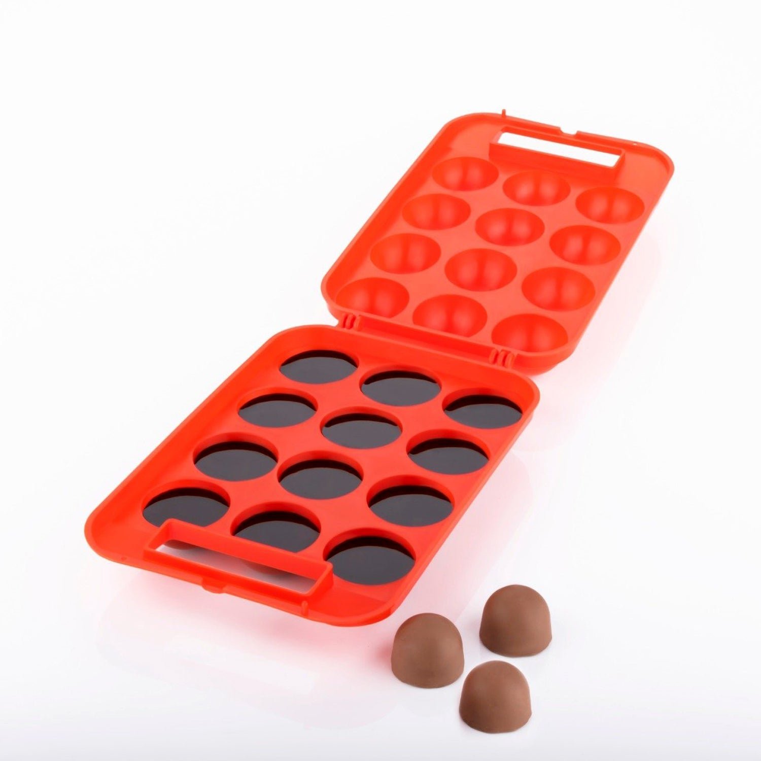 Plastic Egg Carrier – 12 Egg Storage Box for Fridge & Travel | Organivo