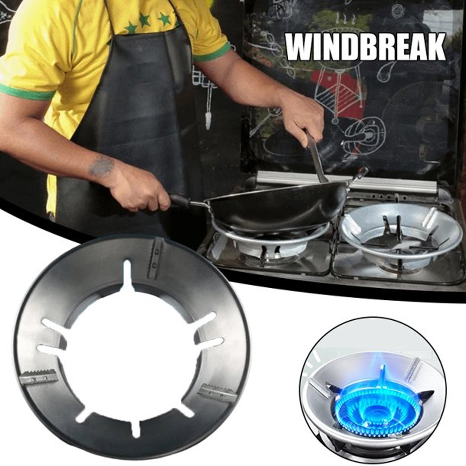 Gas Stove Stand – Windproof, Fireproof & Energy Saving | Styleva