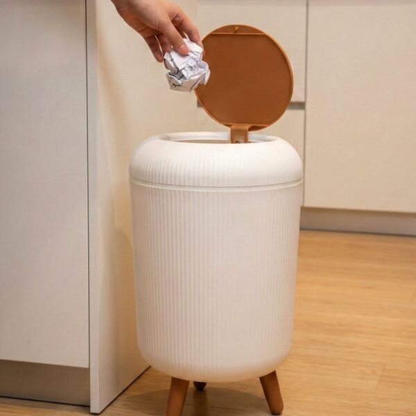 Mini Dustbin with Lid – Stylish Space-Saving Waste Bin