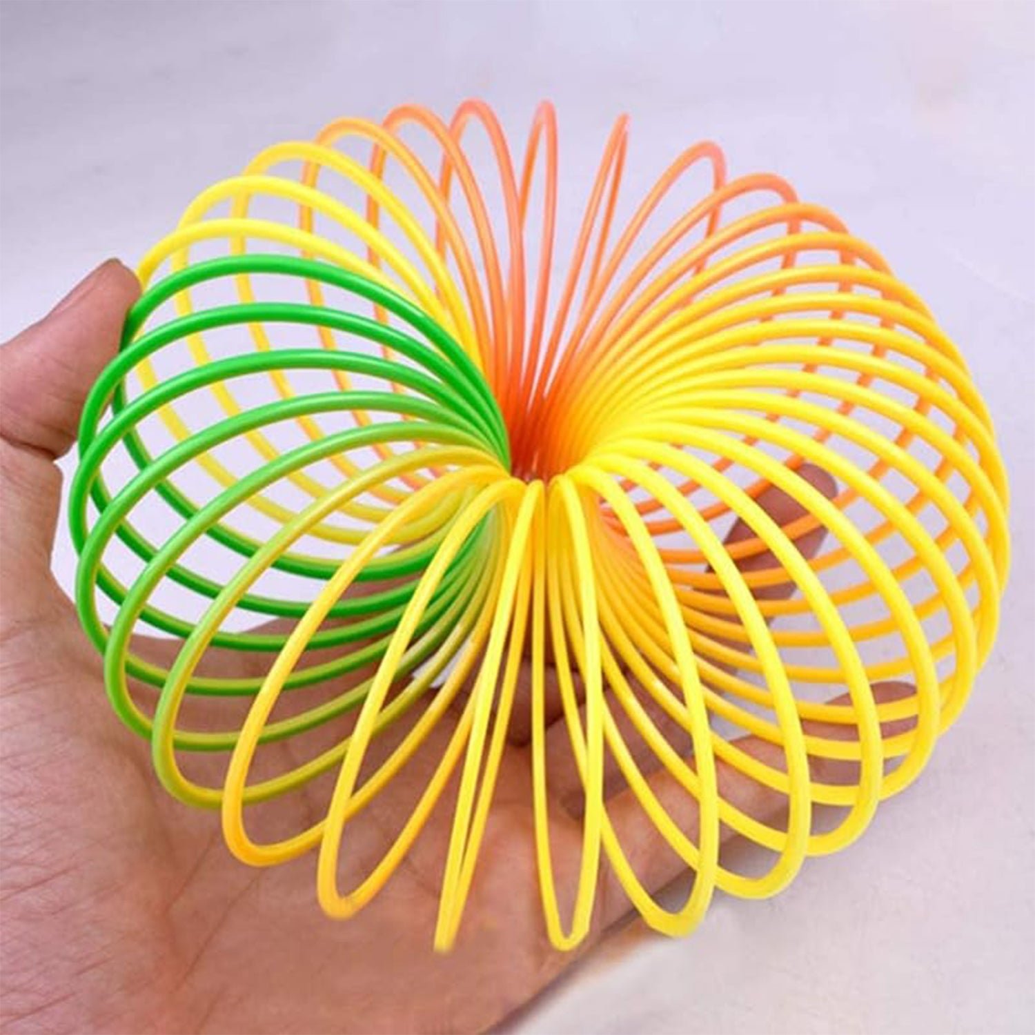 Rainbow Slinky Toy – Classic Fidget & Stress Relief | Little Learners