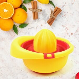 Orange Hand Press Juicer – Durable & Easy Clean | Corporate Kudos