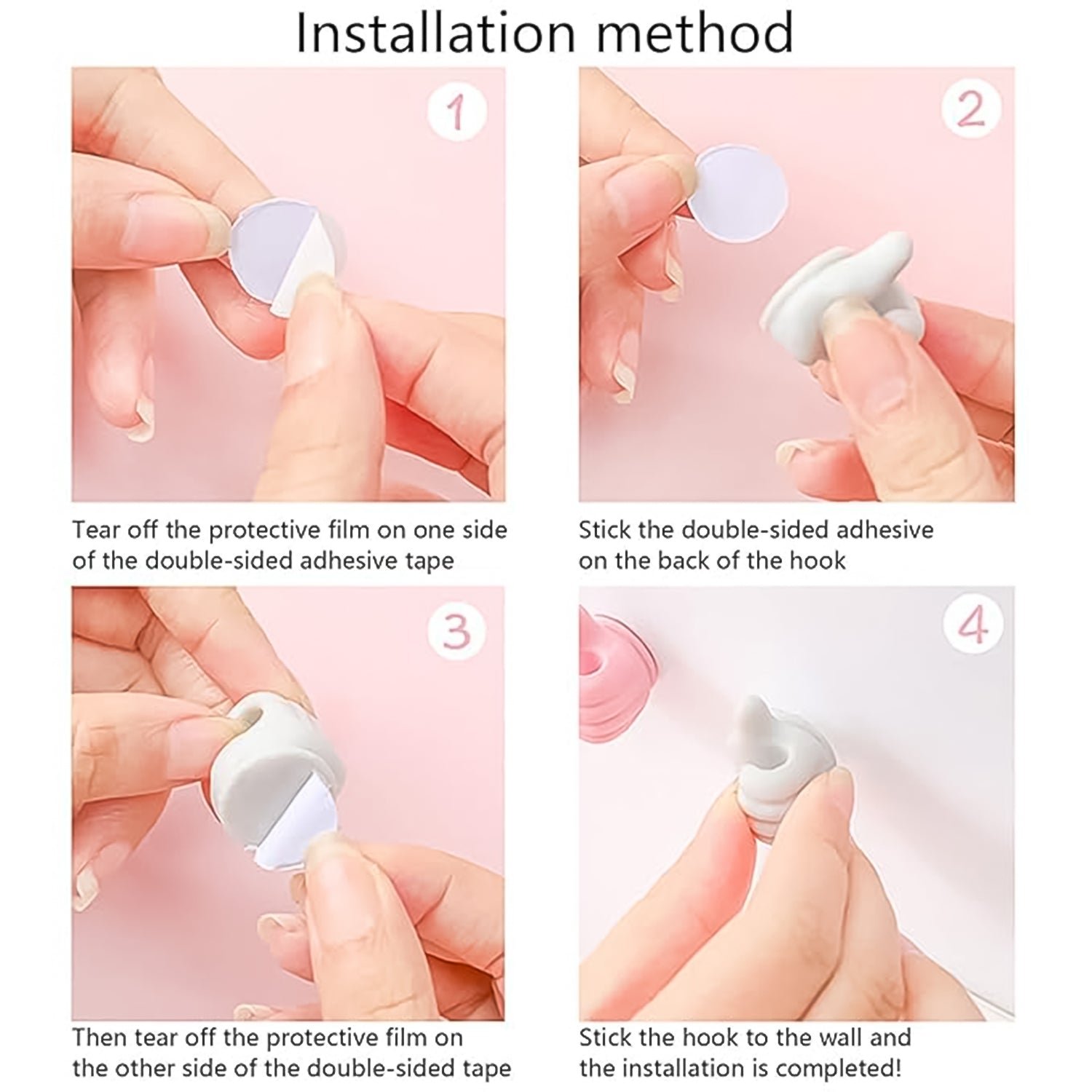 Hand-Shaped Wall Clip – Flexible Silicone Cable & Key Organizer