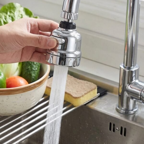 Kitchen Faucet Sprayer Head – 3 Water Modes for Versatile Use