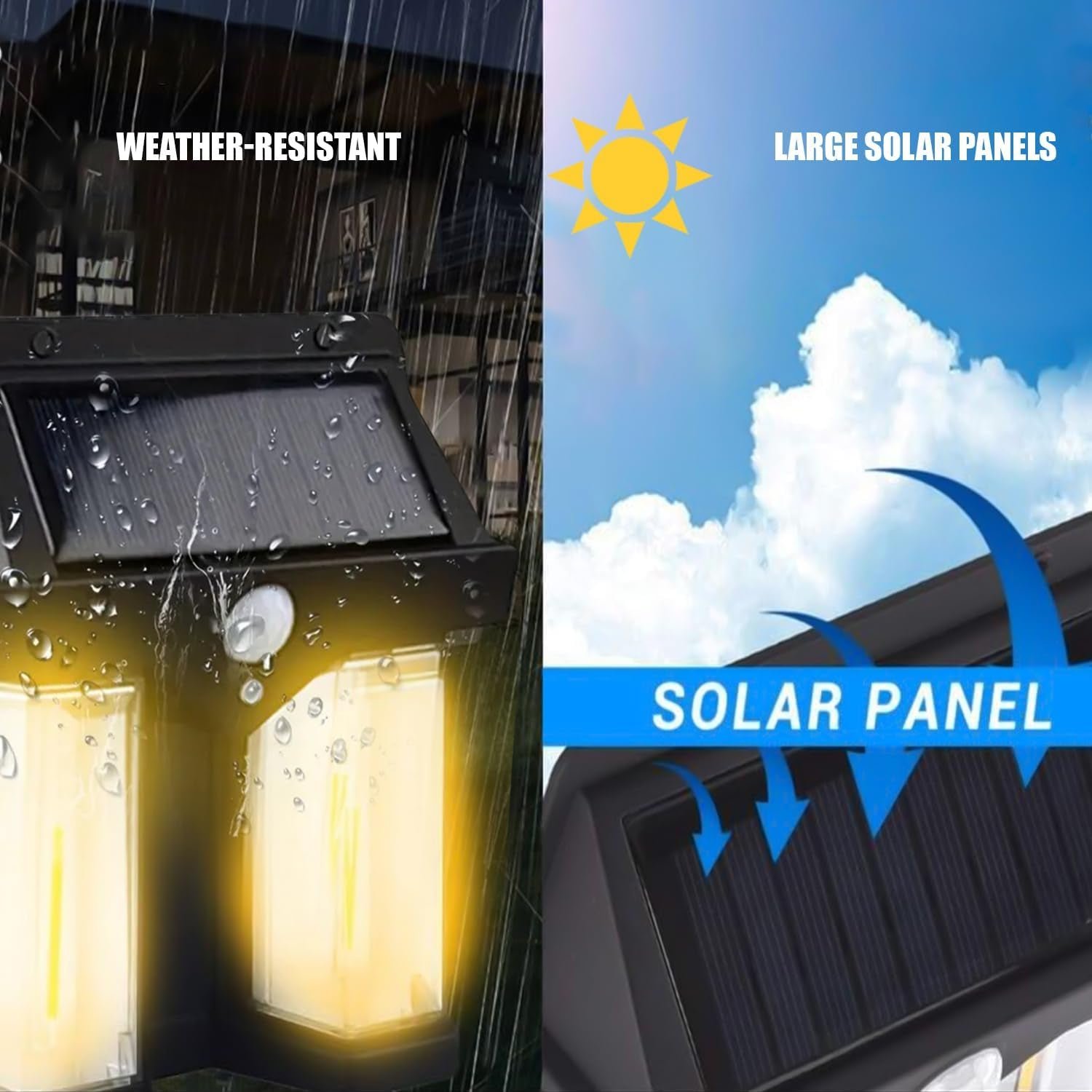 Outdoor Solar Wall Lamp – Waterproof Garden Light | Garden Vera