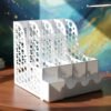 Desk Organizer File Holder – Vertical Multipurpose Workspace Storage